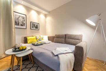 Фото номера Роскошные апартаменты с 1 спальней - Chmielna, 116/118 Апартаменты P&amp;O City Center Apartments г. Варшава 4