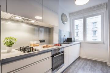 Фото номера Роскошные апартаменты с 2 спальнями - 38, Nowogrodzka Street Апартаменты P&amp;O City Center Apartments г. Варшава 5