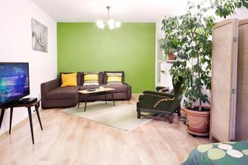 Фото номера Апартаменты с террасой Апартаменты Lovely Garden Flat near Royal Park г. Варшава 23