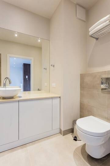 Фото номера Улучшенные апартаменты с 1 спальней Апартаменты Platinum Residence Mokotów г. Варшава 15