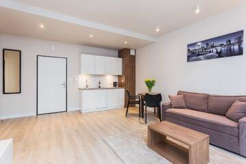 Фото номера Улучшенные апартаменты с 1 спальней Апартаменты Platinum Residence Mokotów г. Варшава 10
