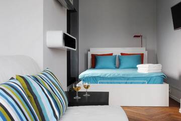 Фото номера Апартаменты с террасой Апартаменты Apartament Wiejska 9 г. Варшава 26