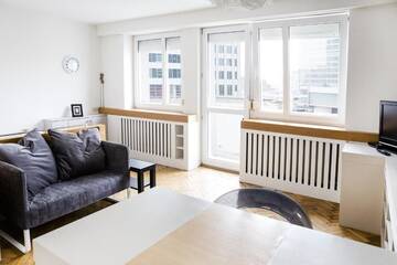 Фото номера Апартаменты с 1 спальней Апартаменты Roommate Apartments Emilii Plater г. Варшава 15