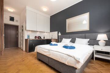 Фото номера Номер-студио Апартаменты Smolna Apartments by Your Freedom г. Варшава 13