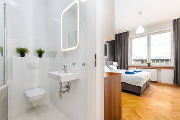 Фото номера Номер-студио Апартаменты Smolna Apartments by Your Freedom г. Варшава 14