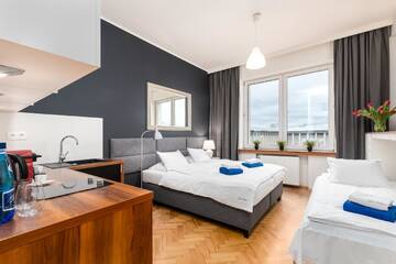 Фото номера Номер-студио Апартаменты Smolna Apartments by Your Freedom г. Варшава 19