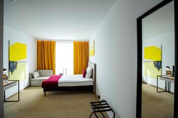 Фото номера Одноместный номер Делюкс Отель Arche Hotel Krakowska г. Варшава 2