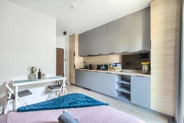 Фото номера Апартаменты-студио Апарт-отели Aparthotel Pawia Deluxe г. Варшава 3