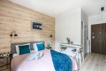 Фото номера Апартаменты-студио Апарт-отели Aparthotel Pawia Deluxe г. Варшава 5