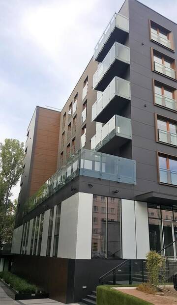 Фото номера Номер-студио Делюкс с кроватью размера &quot;king-size&quot; Апарт-отели Aparthotel Pawia Deluxe г. Варшава 20