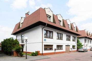 Фото номера Двухместный номер с 1 кроватью и общей ванной комнатой Проживание в семье 404 Rooms and Apartments г. Варшава 28