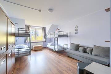 Фото номера Кровать в общем 6-местном номере для мужчин и женщин Хостелы Hostel Stara Praga Południe na Wiatracznej г. Варшава 4