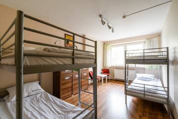 Фото номера Кровать в общем 6-местном номере для мужчин и женщин Хостелы Hostel Stara Praga Południe na Wiatracznej г. Варшава 5