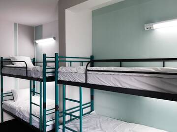Фото номера Кровать в общем 6-местном номере для мужчин и женщин Хостелы DanHostel г. Варшава 7