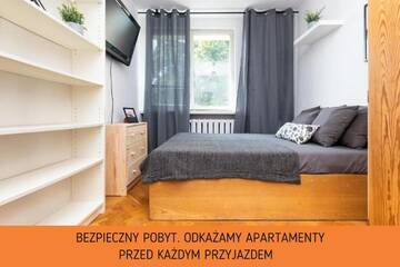 Фото номера Двухместный номер с 1 кроватью и общей ванной комнатой Проживание в семье Little Home - Ciasna 12a г. Варшава 13