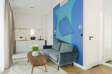 Фото номера Стандартный двухместный номер с 1 кроватью Апарт-отели No.4 Residence г. Варшава 12