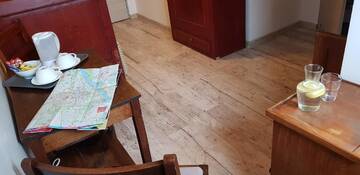 Фото номера Двухместный номер с 1 кроватью Проживание в семье Oki Doki apartments г. Варшава 6