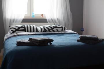 Фото номера Двухместный номер с 1 кроватью Мини-отель V Hostel г. Варшава 12