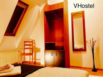 Фото номера Двухместный номер с 1 кроватью Мини-отель V Hostel г. Варшава 25
