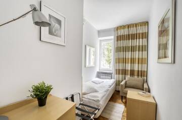 Фото номера Одноместный номер Делюкс Проживание в семье Mokotow Rooms Obrzeżna by 404 Rooms &amp; Apartments г. Варшава 6