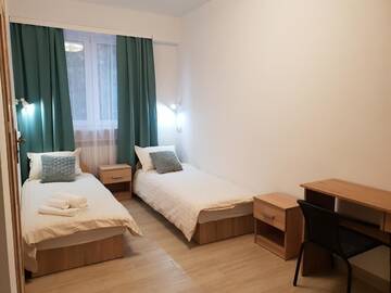 Фото номера Двухместный номер с 1 кроватью Хостелы Hostel Mleczna г. Варшава 9
