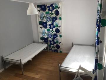 Фото номера Двухместный номер с 1 кроватью Хостелы Modlińska267 г. Варшава 8