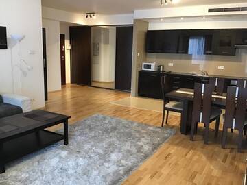 Фото номера Апартаменты с 1 спальней Апарт-отели Platinum Towers Hotel Apartments г. Варшава 16