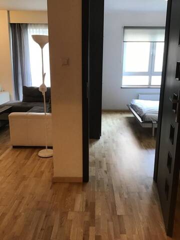 Фото номера Апартаменты с 1 спальней Апарт-отели Platinum Towers Hotel Apartments г. Варшава 19