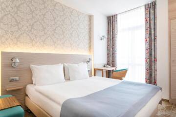 Фото номера Стандартный одноместный номер Отель Hotel Metropol г. Варшава 4