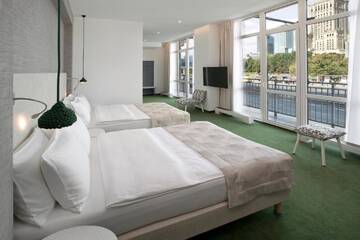 Фото номера Семейный номер (для 2 взрослых и 2 детей) Отель Hotel Metropol г. Варшава 7