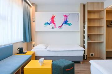 Фото номера Трехместный номер с собственной ванной комнатой Отель Start Hotel Atos г. Варшава 13