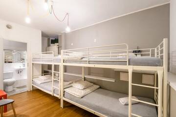 Фото номера Четырехместный номер эконом-класса Хостелы Tatamka Hostel г. Варшава 4