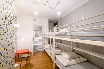 Фото номера Четырехместный номер эконом-класса Хостелы Tatamka Hostel г. Варшава 5