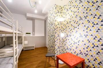 Фото номера Четырехместный номер эконом-класса Хостелы Tatamka Hostel г. Варшава 2